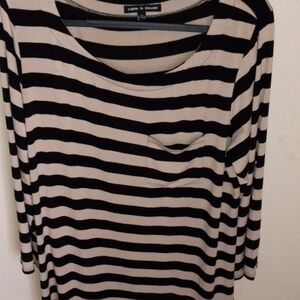 Shirt Black Tan Cable & Gauge